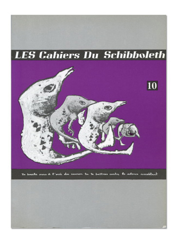 Les Cahiers du Schibboleth n°10