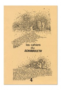 Les Cahiers du Schibboleth n°4