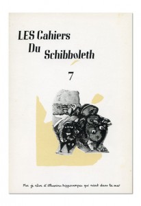 Les Cahiers du Schibboleth n°7